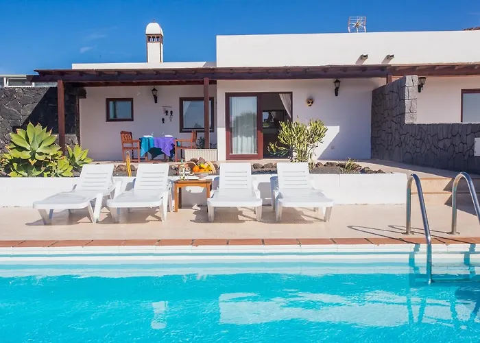 Villa Eslanzarote Caracola, Super Wifi, Sat Tv